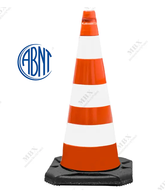 CONE COM BASE DE BORRACHA ABNT